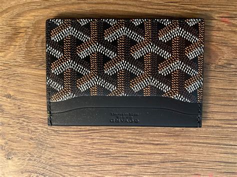 goyard card holder price us|Goyard saint sulpice retail price.